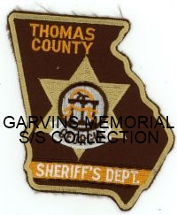 GEORGIA,A,THOMAS COUNTY SHERIFF DEPARTMENT 1
